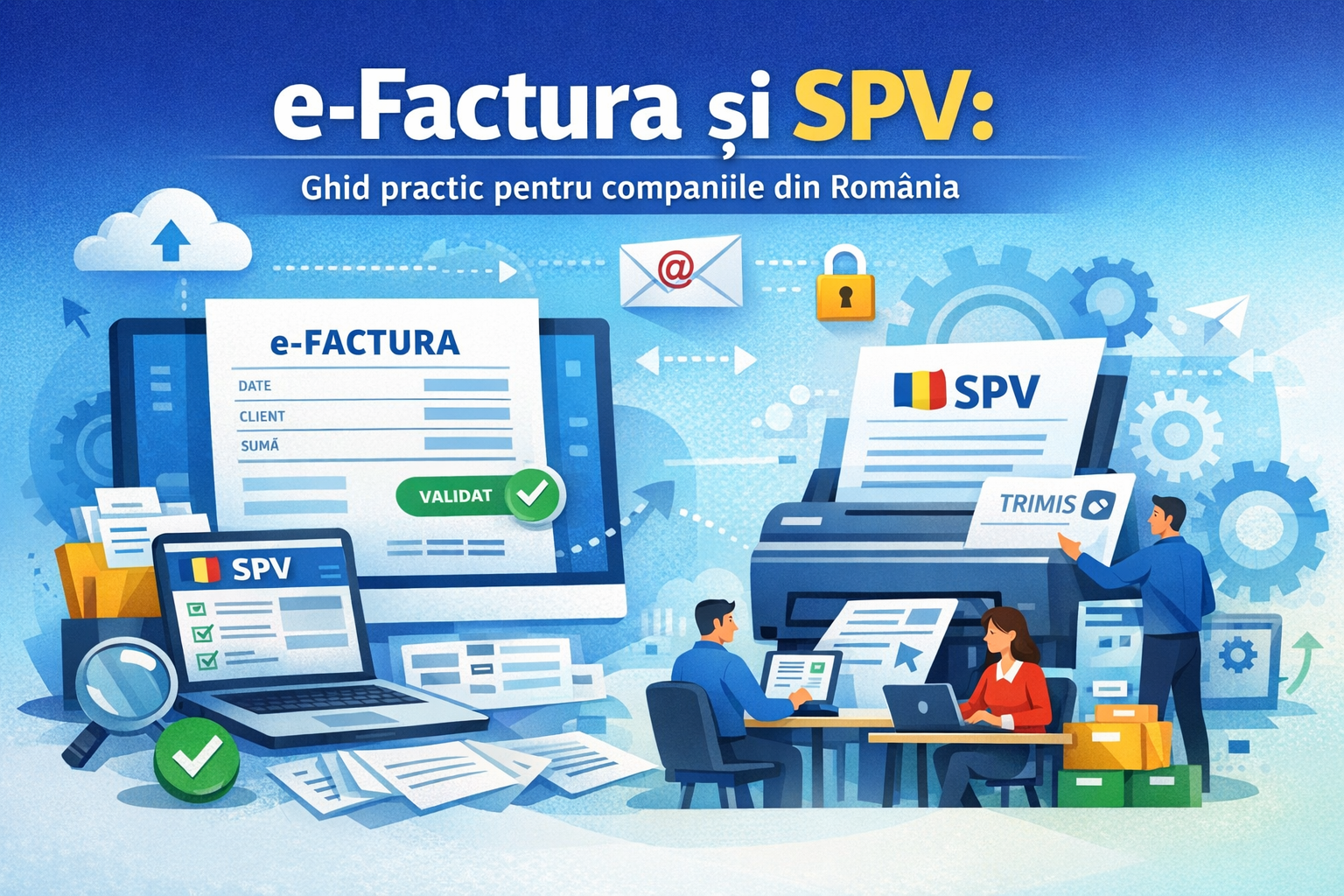 e-Factura și SPV ghid practic pentru companiile din România | Digital Business Solutions e-Factura și SPV ghid practic pentru companiile din România